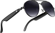 NEW BT54 Smart Headphone Bluetooth Sunglasses UV Resistant Open Audio Gray White