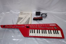 YAMAHA SHS-10 Red FM Digital Keytar Shoulder Keyboard MIDI Japan Tested Works