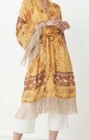 SPELL & THE GYPSY Mystic Tasselled Kimono Robe in Sunflower Size M/L NWT — photo 2
