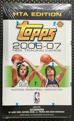 2006-07 Topps Basketball Hobby Jumbo HTA Box - USPS Priority Shipping