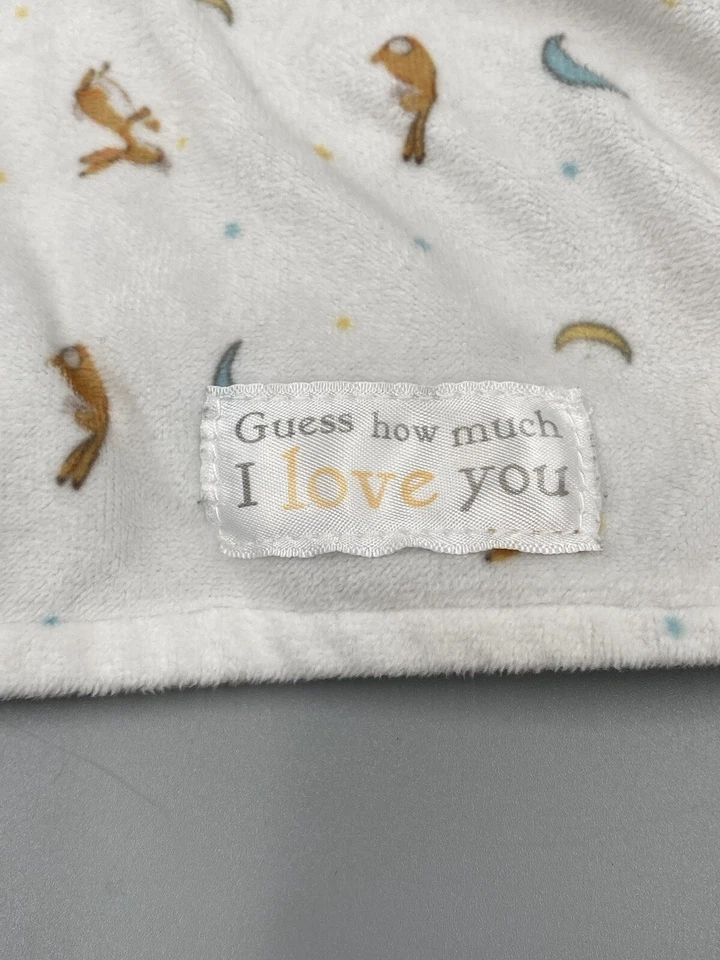 Manta de seguridad Kids Preferred Bunny Rabbit Lovey Adivina cuánto te amo Foto 3 de 4