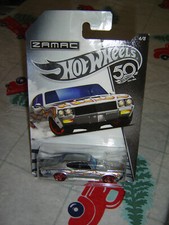 Hot Wheels 50th ZAMAC Silver W/flames '70 BUICK GSX 1/64