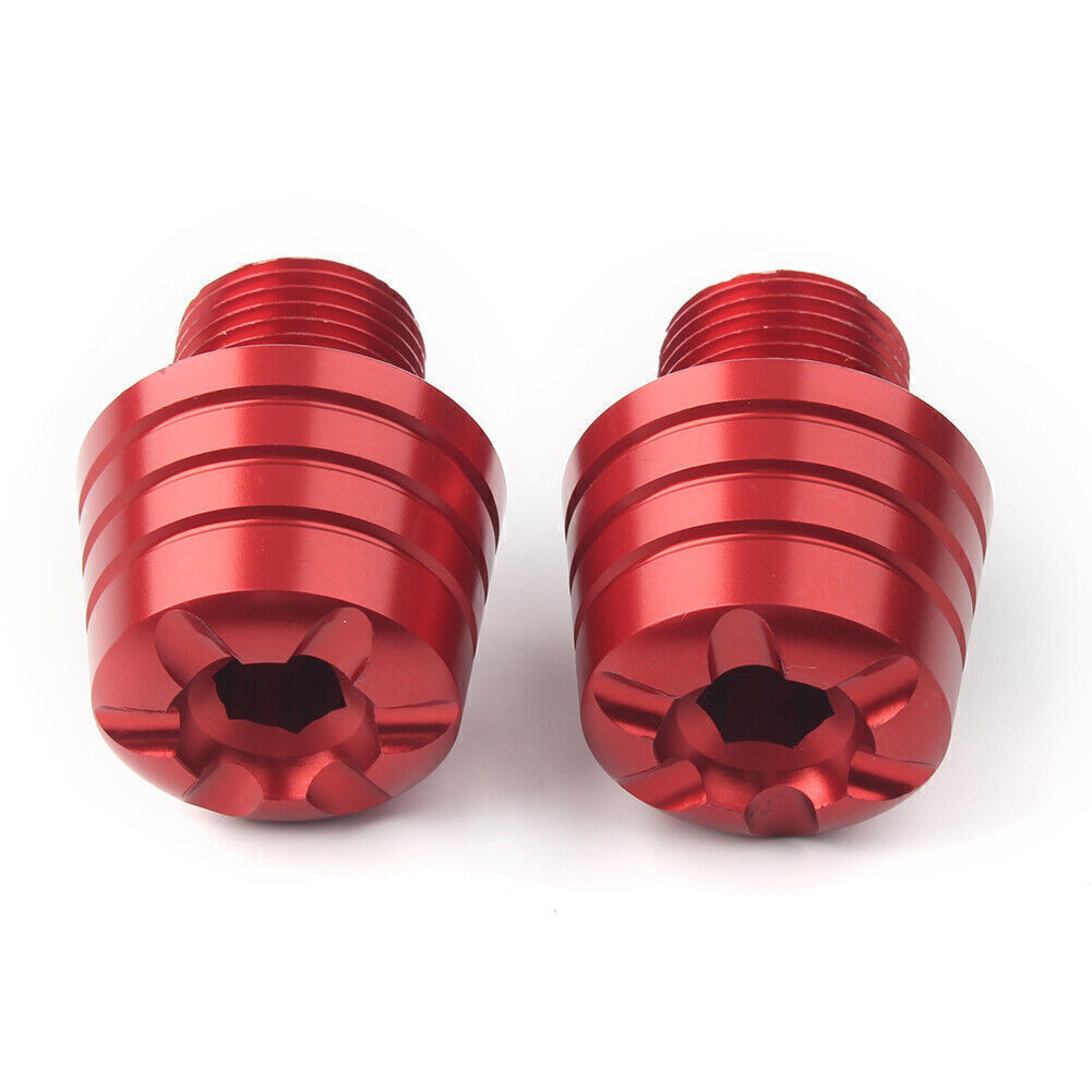 Manopole In Alluminio CNC Con Impugnatura In Gel Di Gomma Per DUCATI Panigale 899, 959, 1199, 1299, V2, V4, V4S - Diametro 22mm