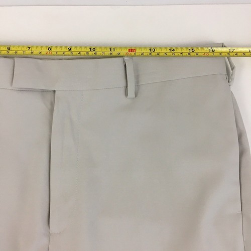 Pantalones Pro Tour caqui delanteros planos para hombre 34x29 - Imagen 4 de 5