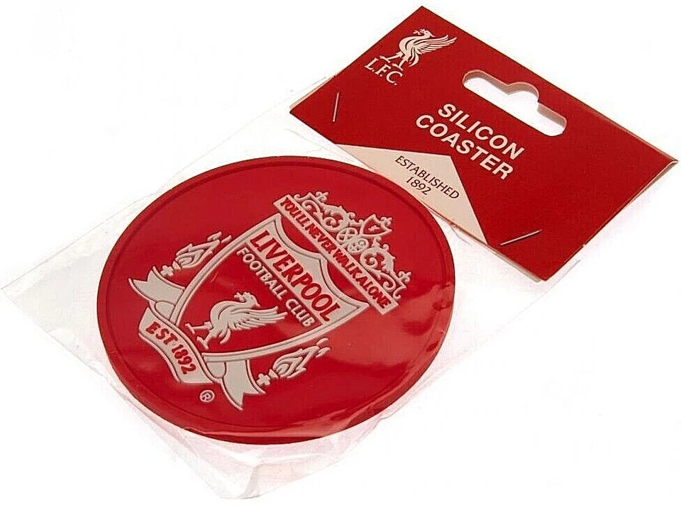 Official Licensed Product Liverpool Silicone Coaster Rubber Drinks Gift Fun
