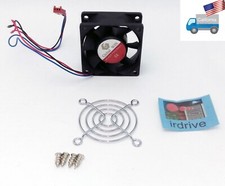 Genuine Global Win 60 x 25mm 3-pin Replacement Case Cooling Fan w/ Guard,Screws