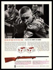 1961 Winchester Western Division Xpert Leader Ammunition Olin Mathieson Print Ad