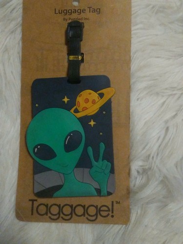 Luggage Tags by Puzzled Alien Space 