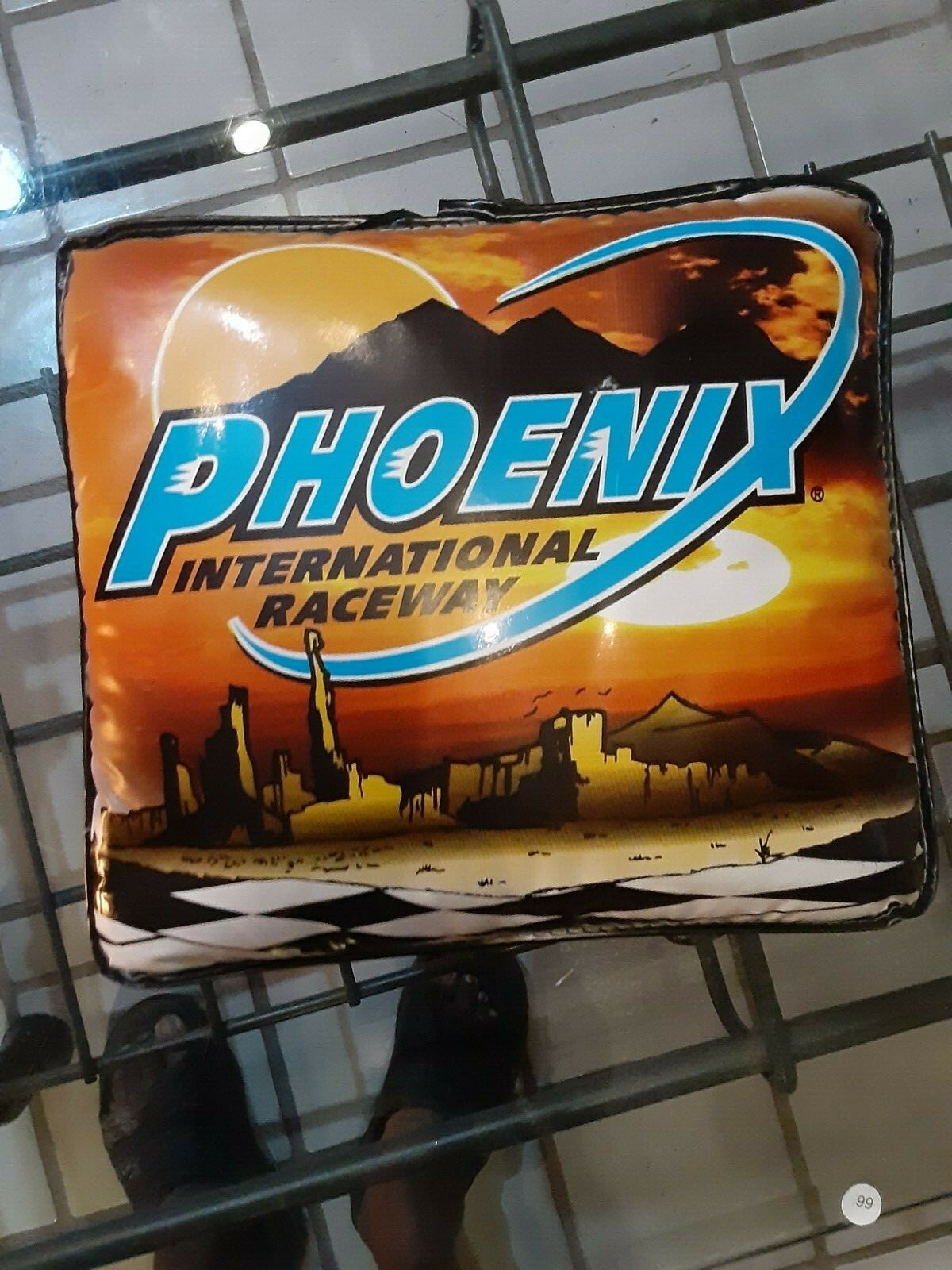 Vintage 2000 NASCAR Phoenix Raceway Seat Cushions - Pair of Racing Seats