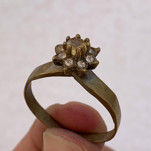 VERY STUNNING RARE ANCIENT BRONZE WEDDING RING ROMAN 11ARTIFACT AUTHENTIC - Bild 2 von 2