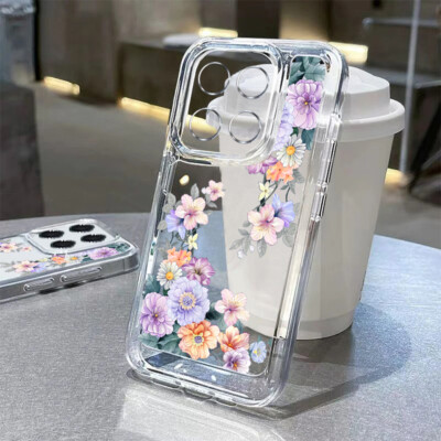 Blumen Rose Handyhülle Für Xiaomi 14T Pro 13T Poco M6 Pro Redmi Note 14 13 Cover