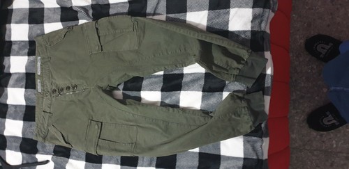 Pantaloni Modello Cargo CARHARTT. Taglia 36(50). Verde Militare. | eBay