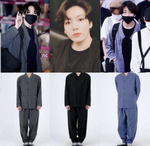 【ZIJANGSA】生活韓服★ 改良韓服 ★ BTS JUNG KOOK 着用(24003) ZIJANGSA】生活韓服☆ 改良韓服 ☆ BTS JUNG KOOK 着用(24003