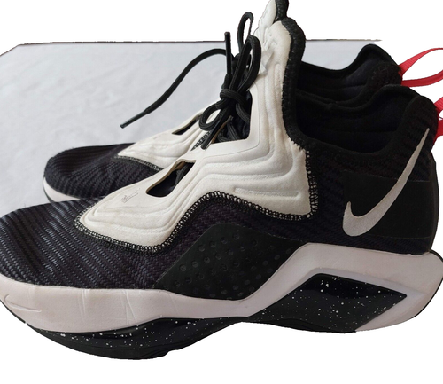 Nike LeBron Soldier 14 XIV Basketballschuhe schwarz/rot/weiß CK6024-002 Herren Größe 10,5 - Bild 4 von 8