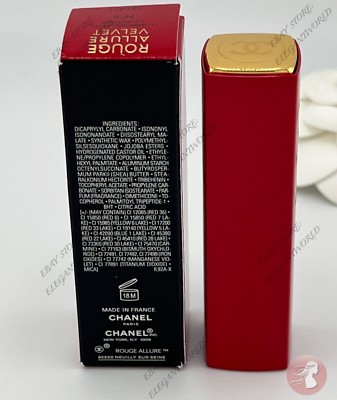 CHANEL ROUGE ALLURE VELVET Luminous Matte Lip Colour Lipstick N°5