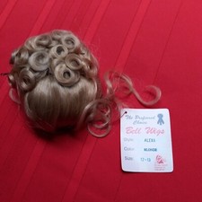 Bell Doll Wig Vintage Size 12-13 Alexa Blonde