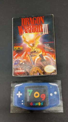 Dragon Warrior III (Nintendo Entertainment System, 1992) NES CIB COMPLETE