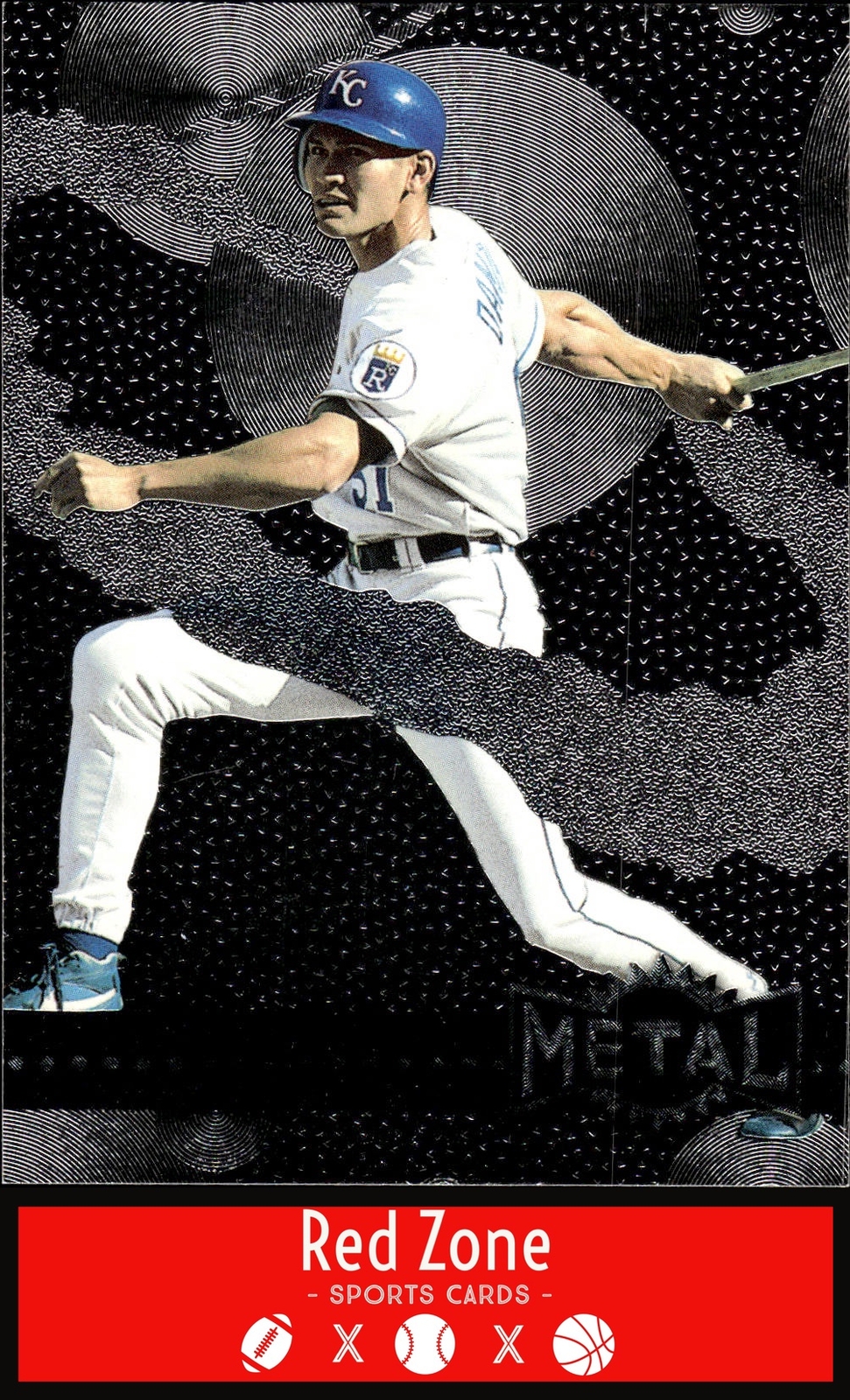1996 Metal Universe - #63 Johnny Damon NM.