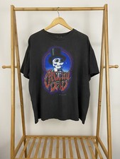 VTG Grateful Dead 1996 Rick Griffin Faded RARE Black Band T-Shirt Size 2XL