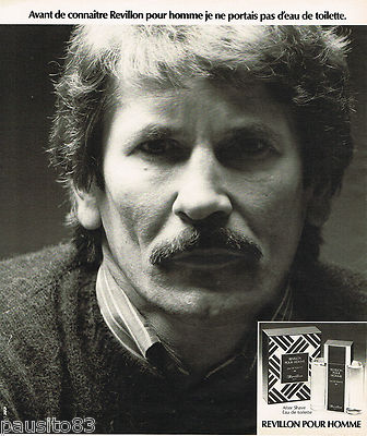 ADVERTISING ADVERTISING 055 1976 REVILLON Eau de Toilette After-Shave