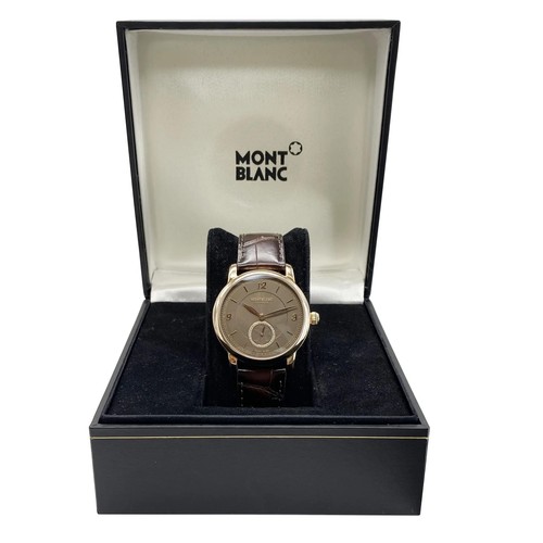 Montre pour femme Montblanc Star Legacy 36 mm or rose 18 carats cadran marron MB118519 - Photo 2 sur 10