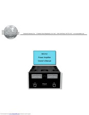 Owner's Manual for McIntosh MC 312