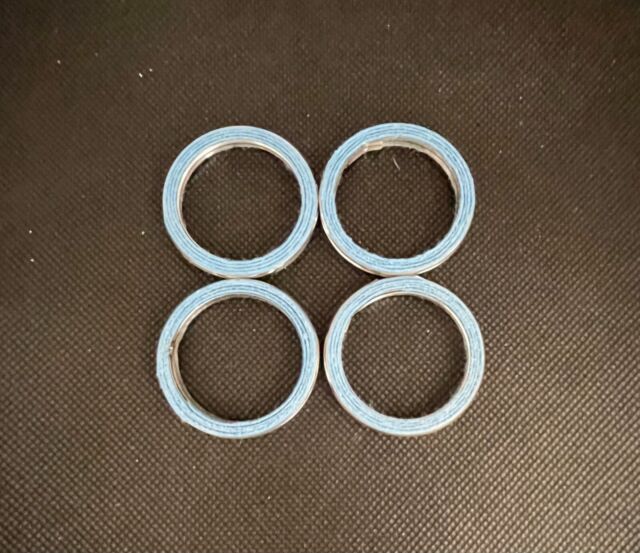 Set Of 4 Fibre Exhaust Manifold Gaskets For Suzuki GSF 1250 Bandit Set Of 4 Fibre Exhaust Manifold Gaskets For Suzuki GSF 1250 Bandit