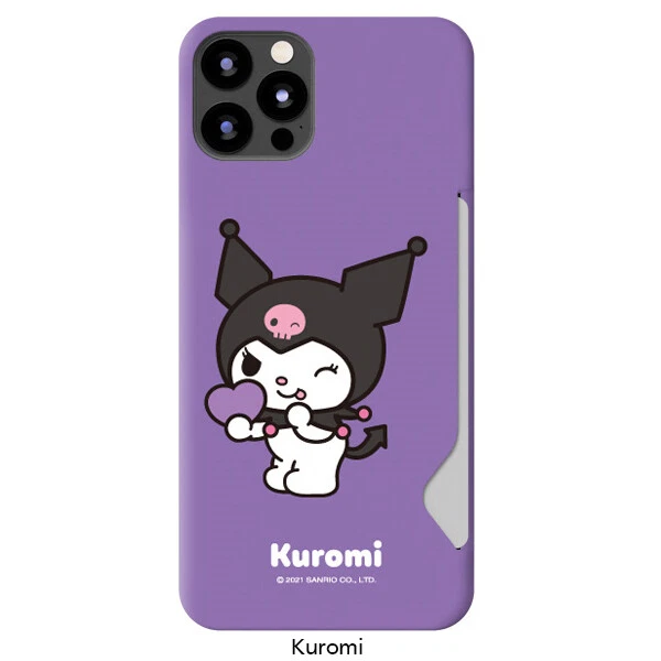 Kuromi Card Case Collection for iPhone 14 13 12 11 XS 7/8 SE Pro Max Plus - Image 3 of 4
