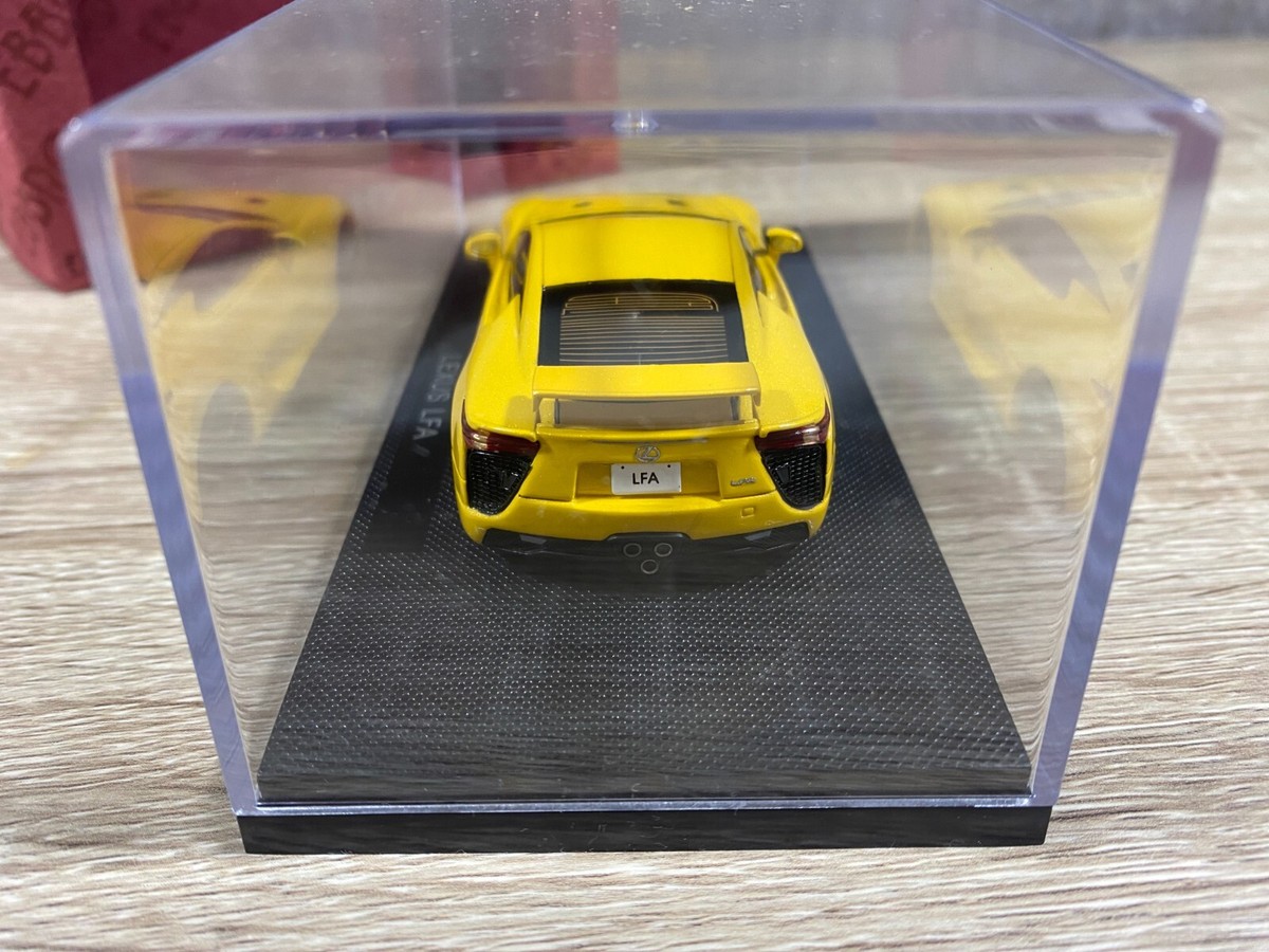 1/43 エブロ　レジンモデル　レクサス　LFA　ミニカー　イエロー 1/43 Lexus LFA Nurburgring Package/EBBRO - メルカリ