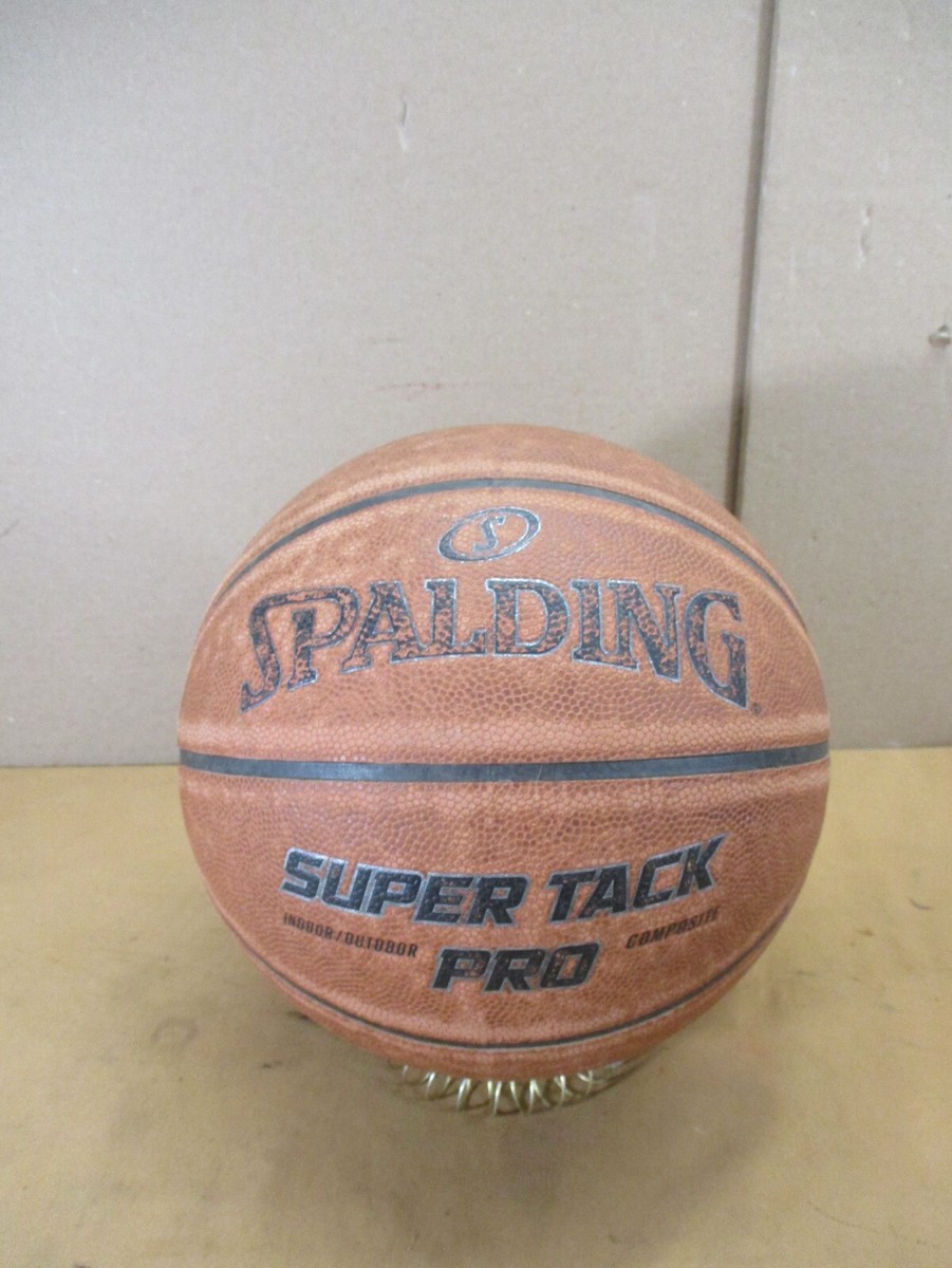 SPALDING HIGH BALL POWEIRON SE 7本 5-9PA Spalding Super Tack Pro Composite Leather Size 7 Basketball