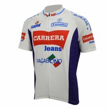 Maglia Uomo Team Retro Carrera Ciclismo Manica Corta Maglia Ciclismo Bici
