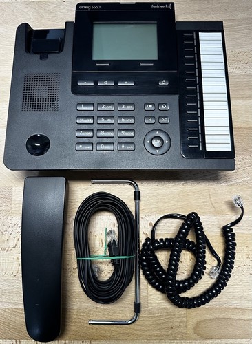 ELMEG S560 ISDN/UP0 Komfort Systemtelefon schwarz - TOP - Bild 3 von 3