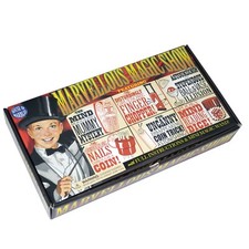 Marvellous Magic Show Box Set - 6 Classic Magic Tricks and A Magic Wand!