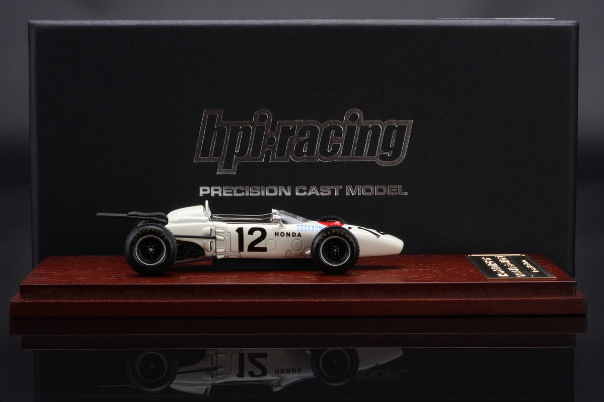 Honda F1 RA272 Mexico #12 Ronnie Bucknam - Wood Base - HPI #8325