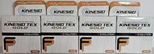 KINESIO TEX FP Gold, 1” x 16.4' KINESIOLOGY TAPE (4) ROLLS! Beige Color Sport