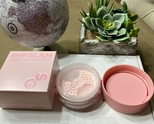 Sheglam Insta-Ready Face & Under Eye Setting Powder Duo in Bubblegum Full Sz C1
