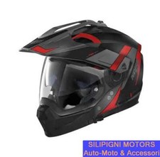 Casco CROSSOVER NOLAN N70-2 X SKYFALL N-COM 57 Flat Lava Grey OMOLOG. ECE 22-06