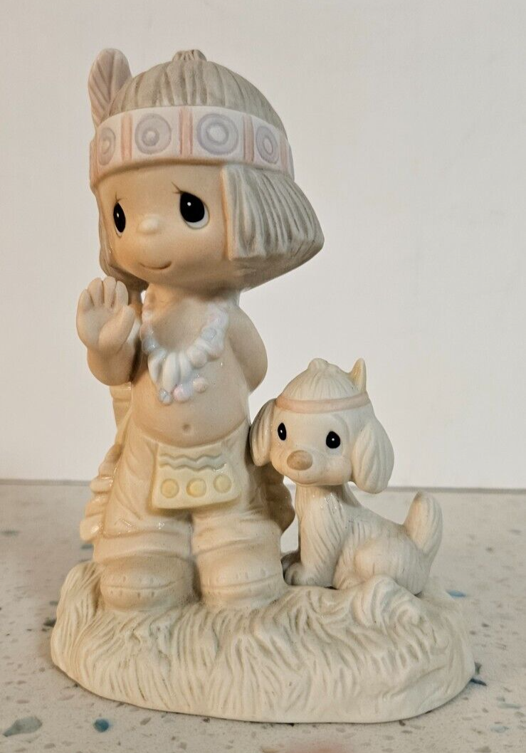 Precious Moments 1978 O How I Love Jesus E-1380/B Retired Figurine