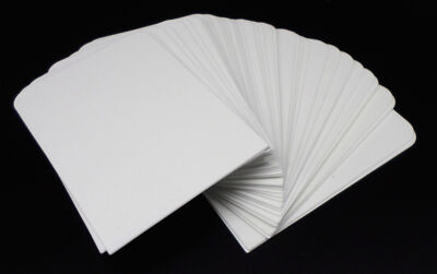 50 Docsmagic.de Trading Card Deck Divider White - Kartentrenner Weiss - 68 x 97 