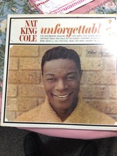 Nat King Cole: Unforgettable, LP  Capitol, T-357,  Sealed Never Opened. 