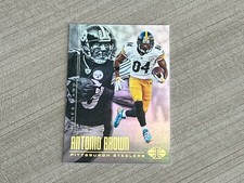 Antonio Brown & Hines Ward Steelers 2017 Panini Illusions #89 Trading Card