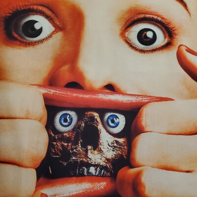 Dead Alive 2x3 foot tapestry - VHS horror movie banner wall flag
