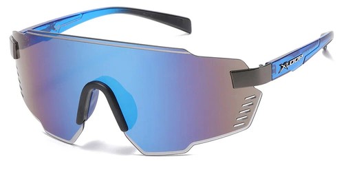 Gafas de sol envolventes de diseñador con escudo de gran tamaño sin montura XLoop para ciclismo deportes - Imagen 6 de 10