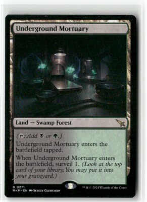 Underground Mortuary Murders at Karlov Manor MTG NM | eBay