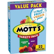 Fruit Flavored Snacks,Gluten Free Snack, Variety Value Pack, 22 Ct, 17.6 oz