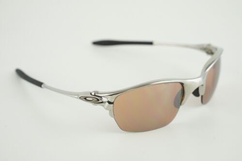 Oakley Half X Sonnenbrille X-Metall poliert/VR28 schwarz Iridium SELTEN!! - Bild 1 von 8