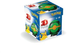 54 Teile Ravensburger 3D Puzzle Ball Pokémon Finsterball 11626