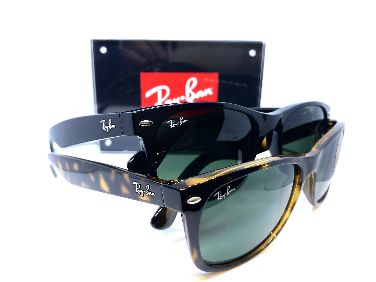 Socialistisch aangrenzend uitvinden Ray-Ban - RB 2132 - NEW WAYFARER - genuine made in Italy | eBay