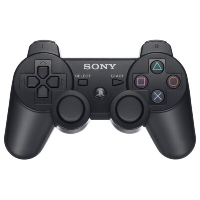 PS3 - Original Sixaxis Wireless Pad #schwarz [Sony] starke Gebrauchsspuren
