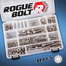Mopar Small Block Sb Stainless Engine Stud Bolt Kit Set 273 318 340 360 La